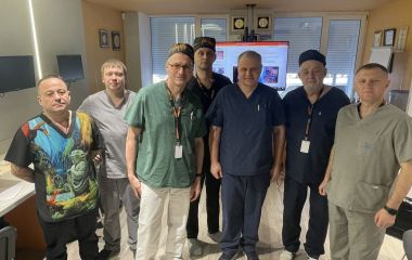 МАЙСТЕР КЛАС "ЛАПАРОСКОПІЧНА ХІРУРГІЯ ХІАТАЛЬНИХ ГРИЖ"