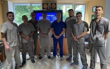 Дебютний тренінг з оволодіння практичними "Advance курс лапароскопічної хірургії"