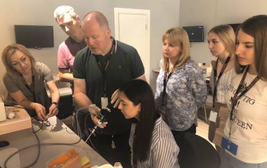 "BASIC COURSE ON HYSTEROSCOPY"