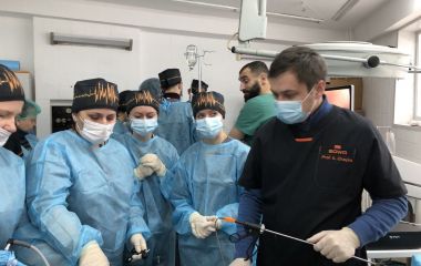 БАЗОВІ ПРАКТИЧНІ НАВИЧКИ ЛАПАРОСКОПІЧНОЇ ХІРУРГІЇ МАЛОГО  ТАЗА ДЛЯ ГІНЕКОЛОГІВ