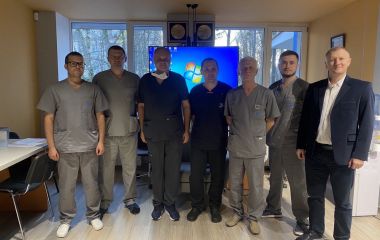 МАЙСТЕР КЛАС «ЛАПАРОСКОПІЧНА БЕЗНАТЯЖНА ГЕРНІОПЛАСТИКА»