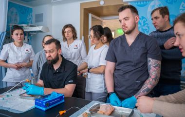 «Катетеризація вен та артерій під УЗД контролем»