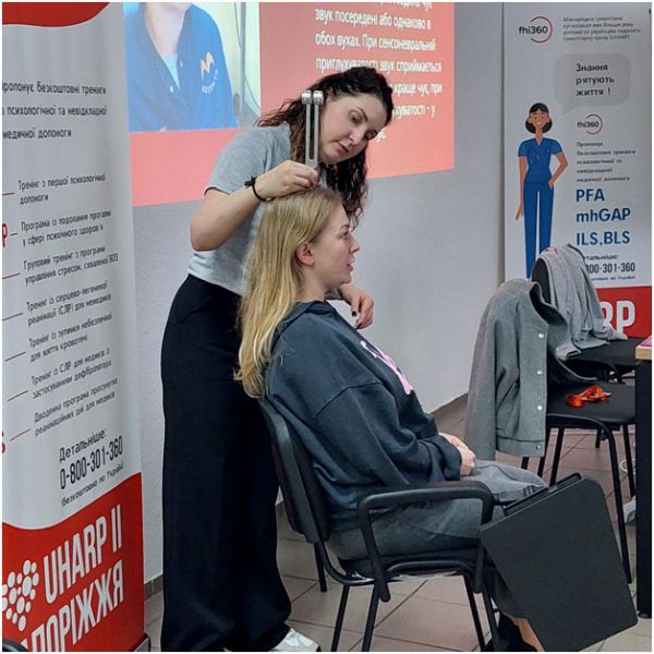 Майстер-клас "Ведення пацієнтів з вадами слуху. Диференційна діагностика кондуктивної та сенсоневральної приглухуватості. Методи діагностики (отоскопія, камертональні проби, аудіометрія, тимпанометрія, імпедансометрія) » м. Миколаїв