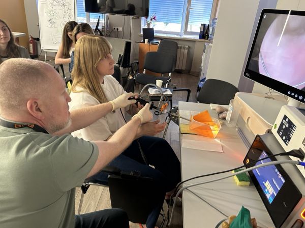 "Basic course in hysteroscopy"