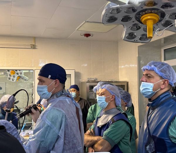 МАЙСТЕР КЛАС «ЛАПАРОСКОПІЧНА УРОЛОГІЯ В РІЗНИХ ПОВЕРХАХ ЧЕРЕВНОЇ ПОРОЖНИНИ»   